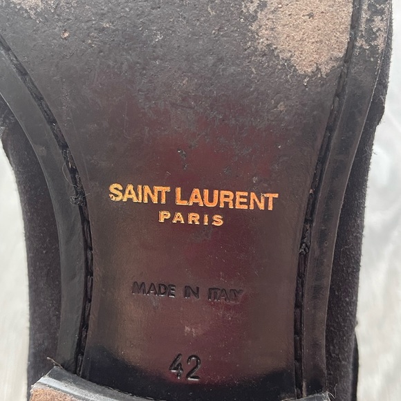 Saint Laurent Jodhpur suede boots - Picture 6 of 6
